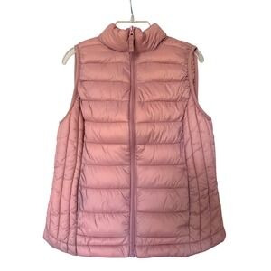 Love Tree Ultra Light Packable Puffer Vest Pink V5001 Small